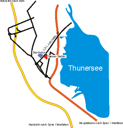Lageplan Steiner-Stehling AG